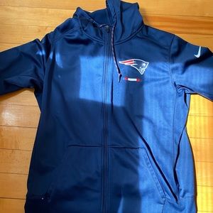 Nike New England Patriots Zipup Hoodie